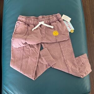 Cat & Jack Pink Joggers with White Drawstring